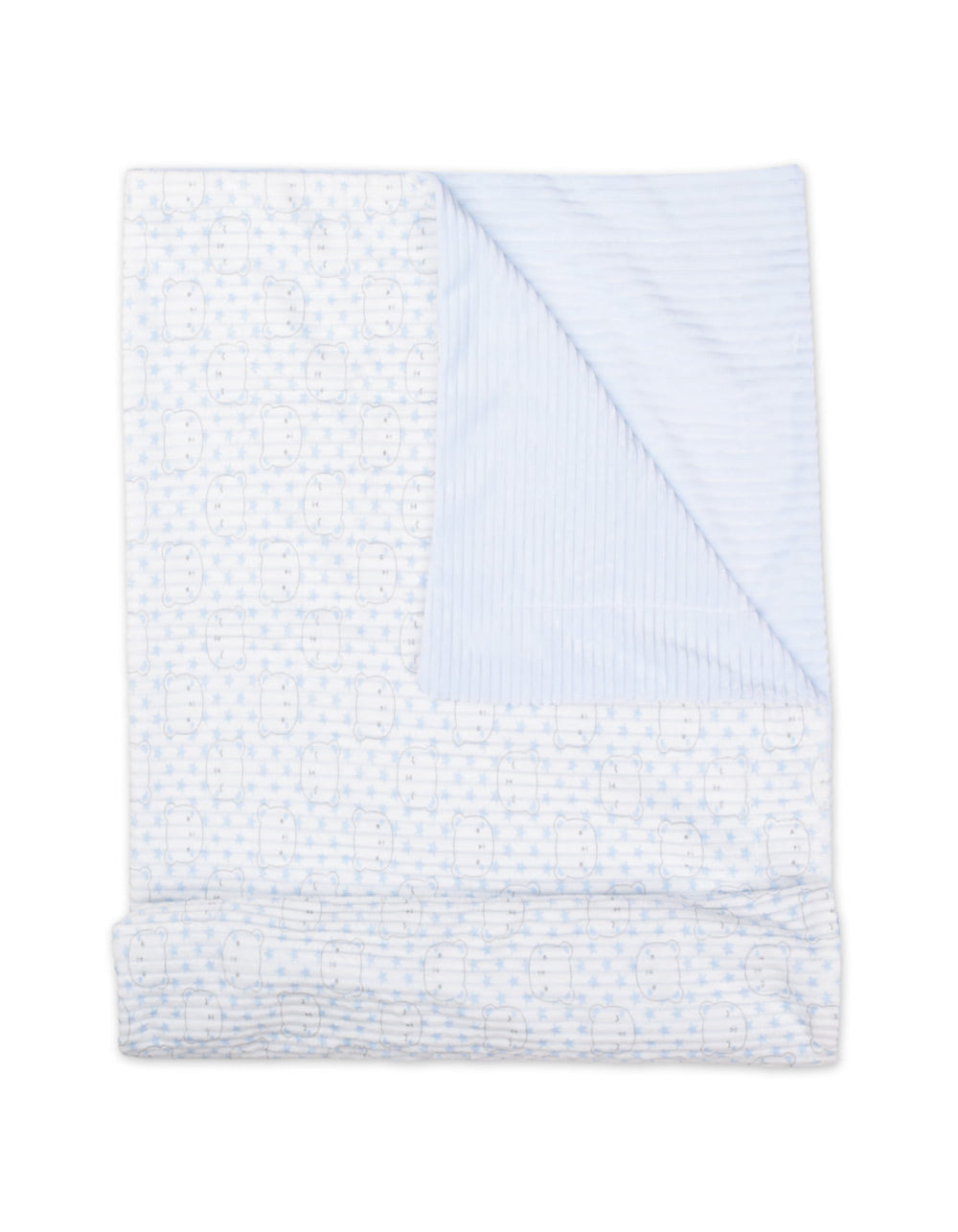 Newborn Boy Blanket with Soft Toy Bear Light Blue at Zubaidas Official Pakistan
