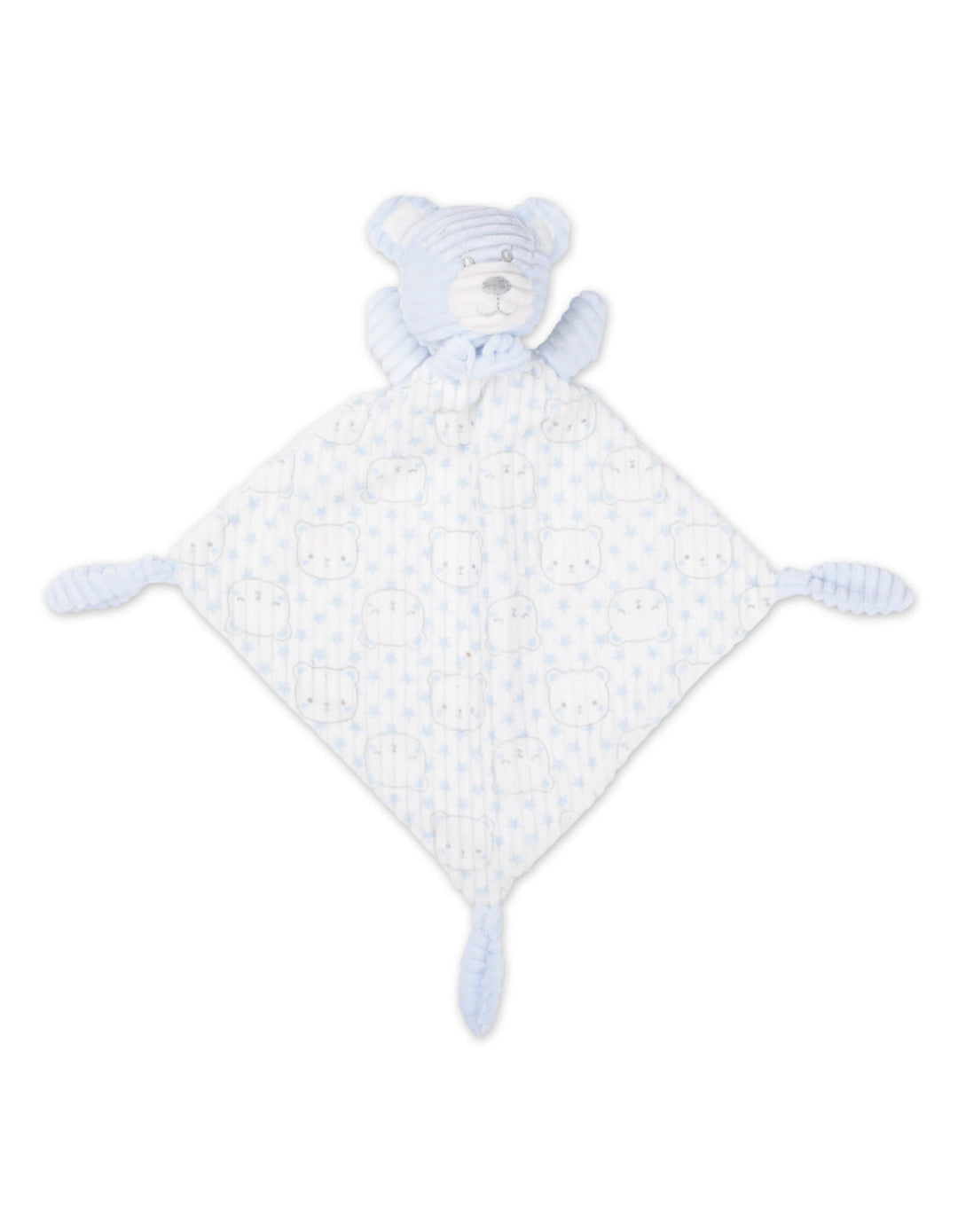 Newborn Boy Blanket with Soft Toy Bear Light Blue at Zubaidas Number 1 Baby and Kids Store in Pakistan
