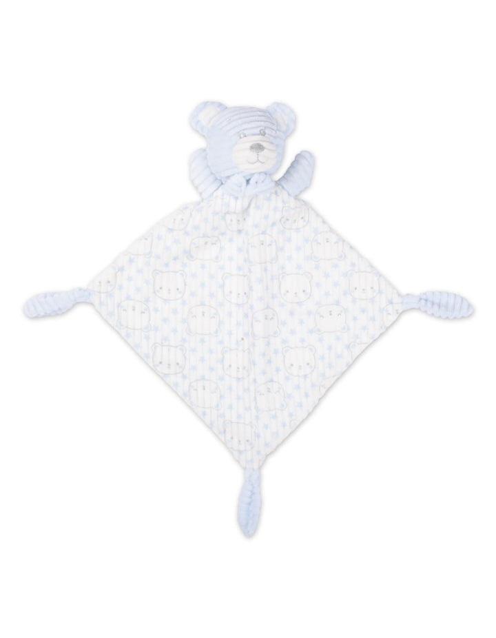 Newborn Boy Blanket with Soft Toy Bear Light Blue at Zubaidas Number 1 Baby and Kids Store in Pakistan