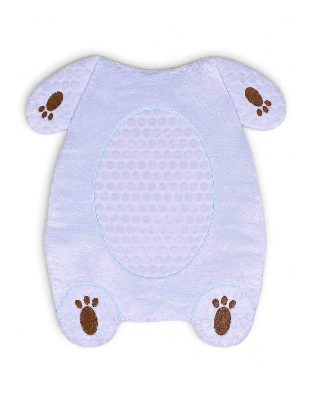 Newborn Boy Changing Mat with Pillow Bear Blue at Zubaidas Official Pakistan