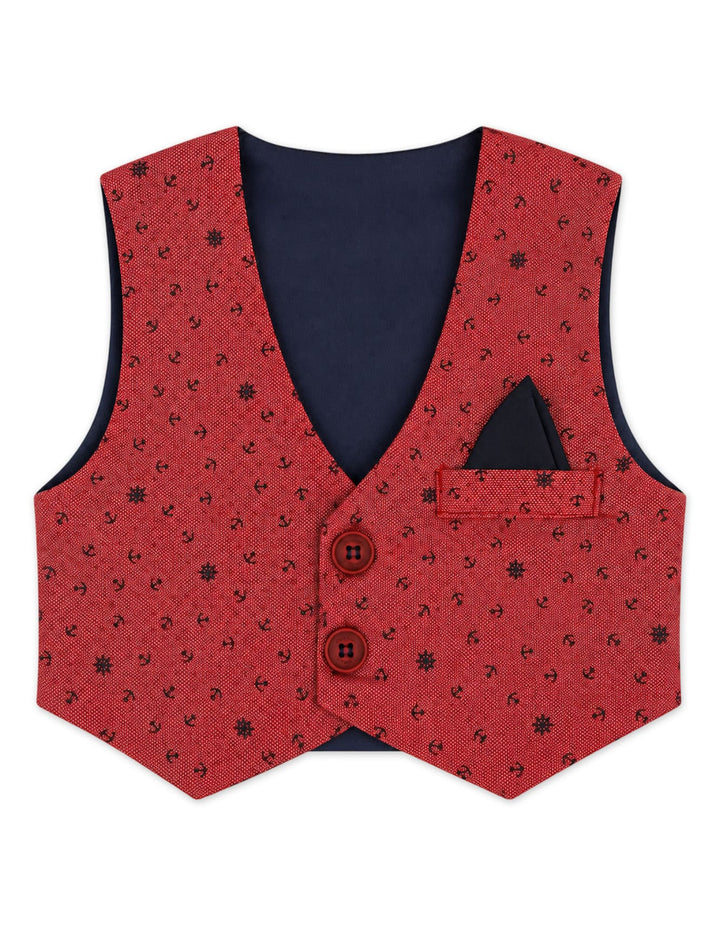 Newborn Boy Clothing Gift Set 6 Pcs Maroon and White at Zubaidas Best Online Baby and Kids Store in Pakistan