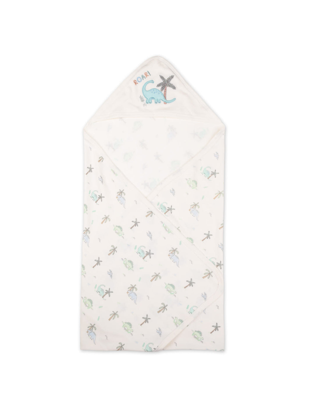 Newborn Boy Clothing Gift Set 8 Pcs Dino Adventure Light Blue and White at Zubaidas Official Pakistan