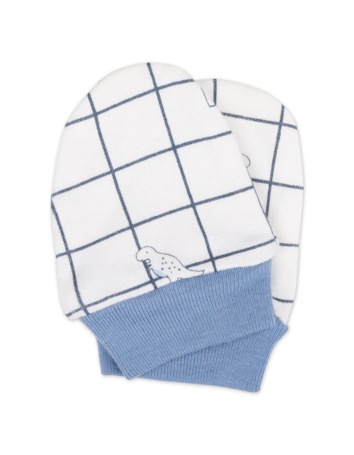 Newborn Boy Clothing Gift Set 8 Pcs Dino Blue and White at Zubaidas Baby Shop 