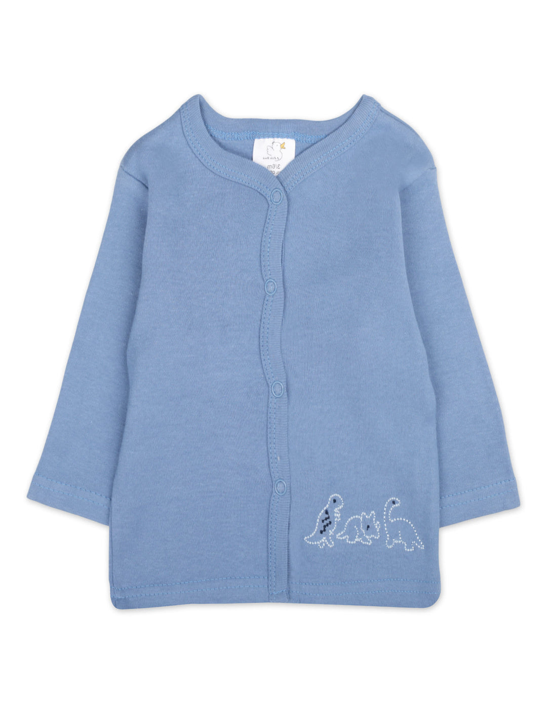 Newborn Boy Clothing Gift Set 8 Pcs Dino Blue and White at Zubaidas Online Pakistan
