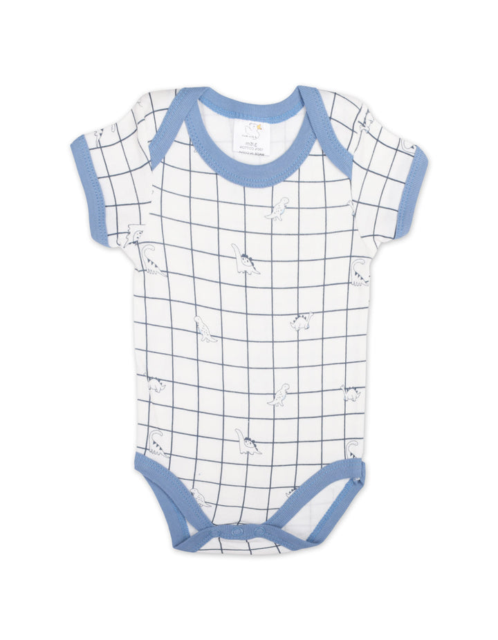 Newborn Boy Clothing Gift Set 8 Pcs Dino Blue and White at Zubaidas Number 1 Baby and Kids Store in Pakistan