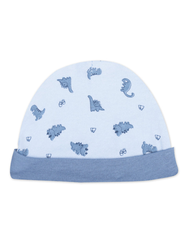 Newborn Boy Clothing Gift Set 8 Pcs Dino Blue and White at Zubaidas Best Online Baby and Kids Shop in Pakistan