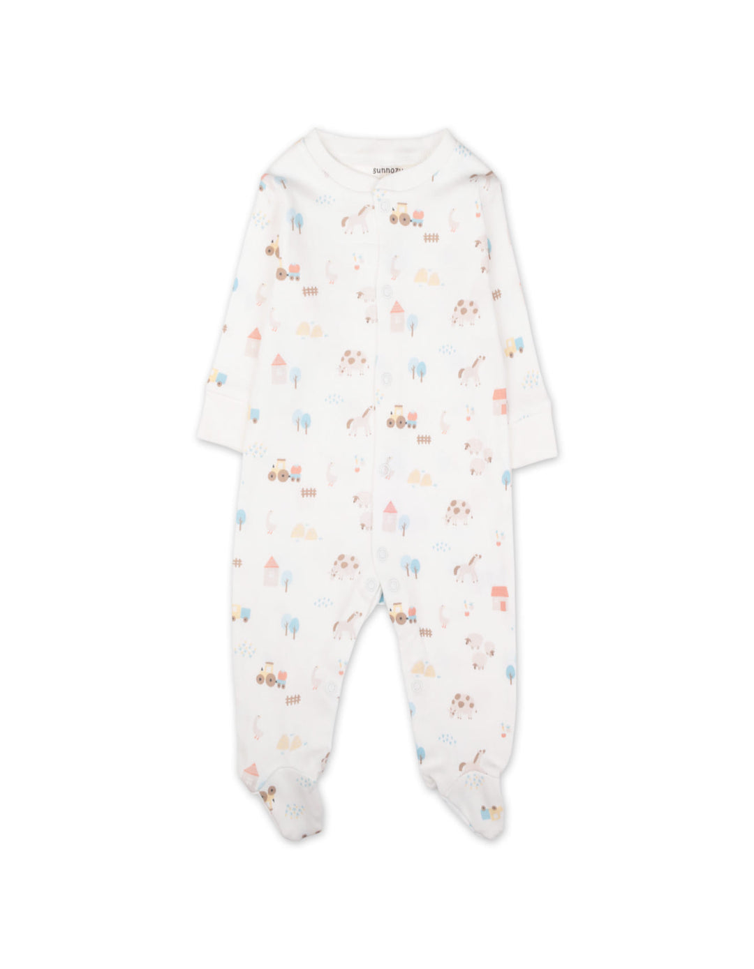 Newborn Boy Clothing Gift Set 8 Pcs Safari Blue and White at Zubaidas Online Pakistan