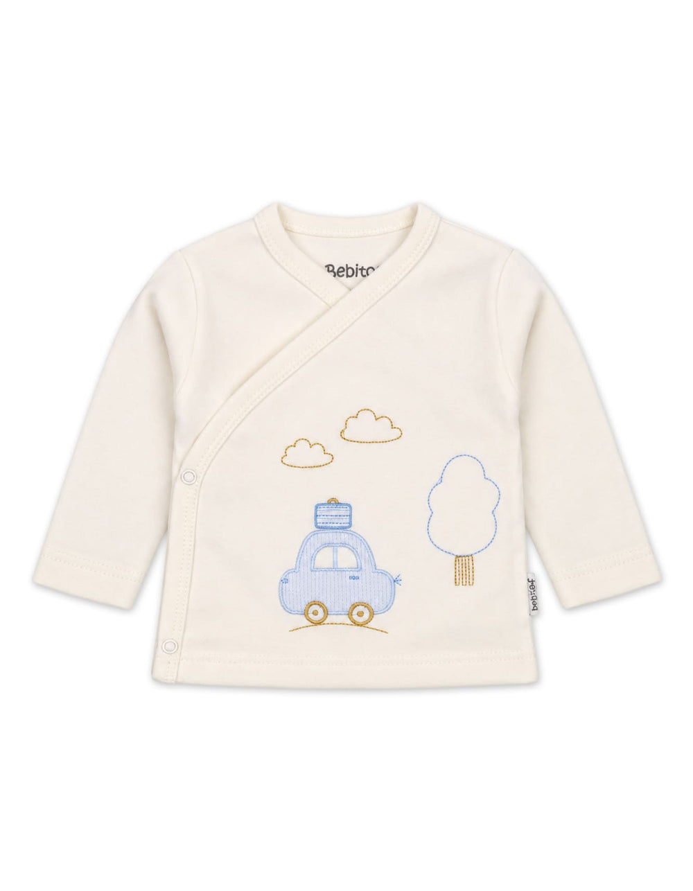 Newborn Boy Gift Set 5 Pcs Car Off White and Light Blue at Zubaidas Official Pakistan