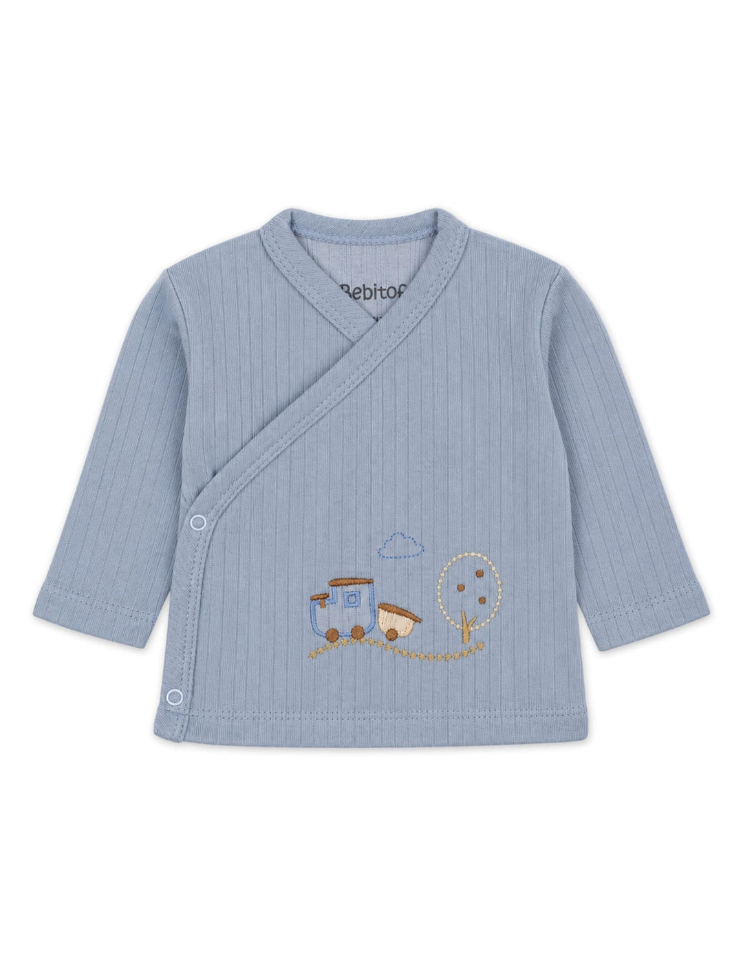 Newborn Boy Gift Set 5 Pcs Train and Tree Blue at Zubaidas Official Pakistan