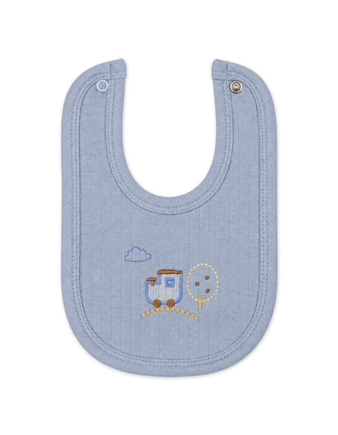 Newborn Boy Gift Set 5 Pcs Train and Tree Blue at Zubaidas Best Online Baby and Kids Shop in Pakistan