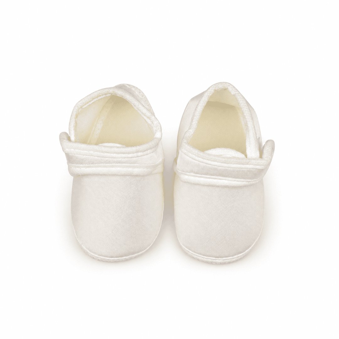 Newborn Boy Gift Set 6 Pcs White and Beige at Zubaidas Pakistan