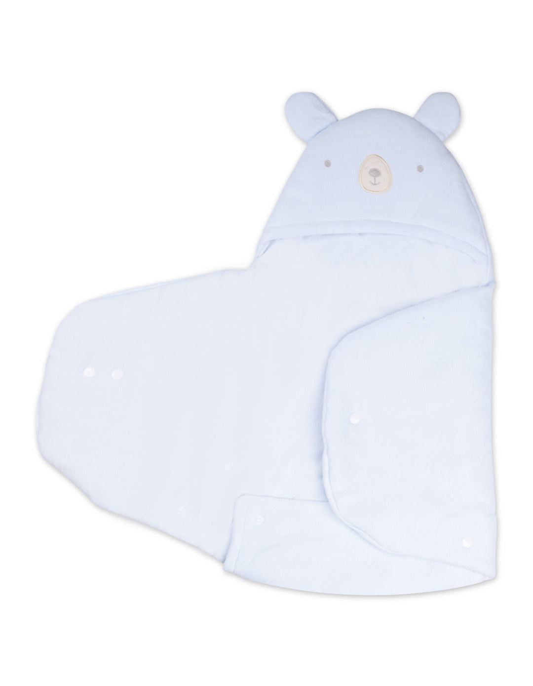Newborn Boy Hooded Carry Nest Bear Light Blue at Zubaidas Best Online Baby and Kids Store in Pakistan