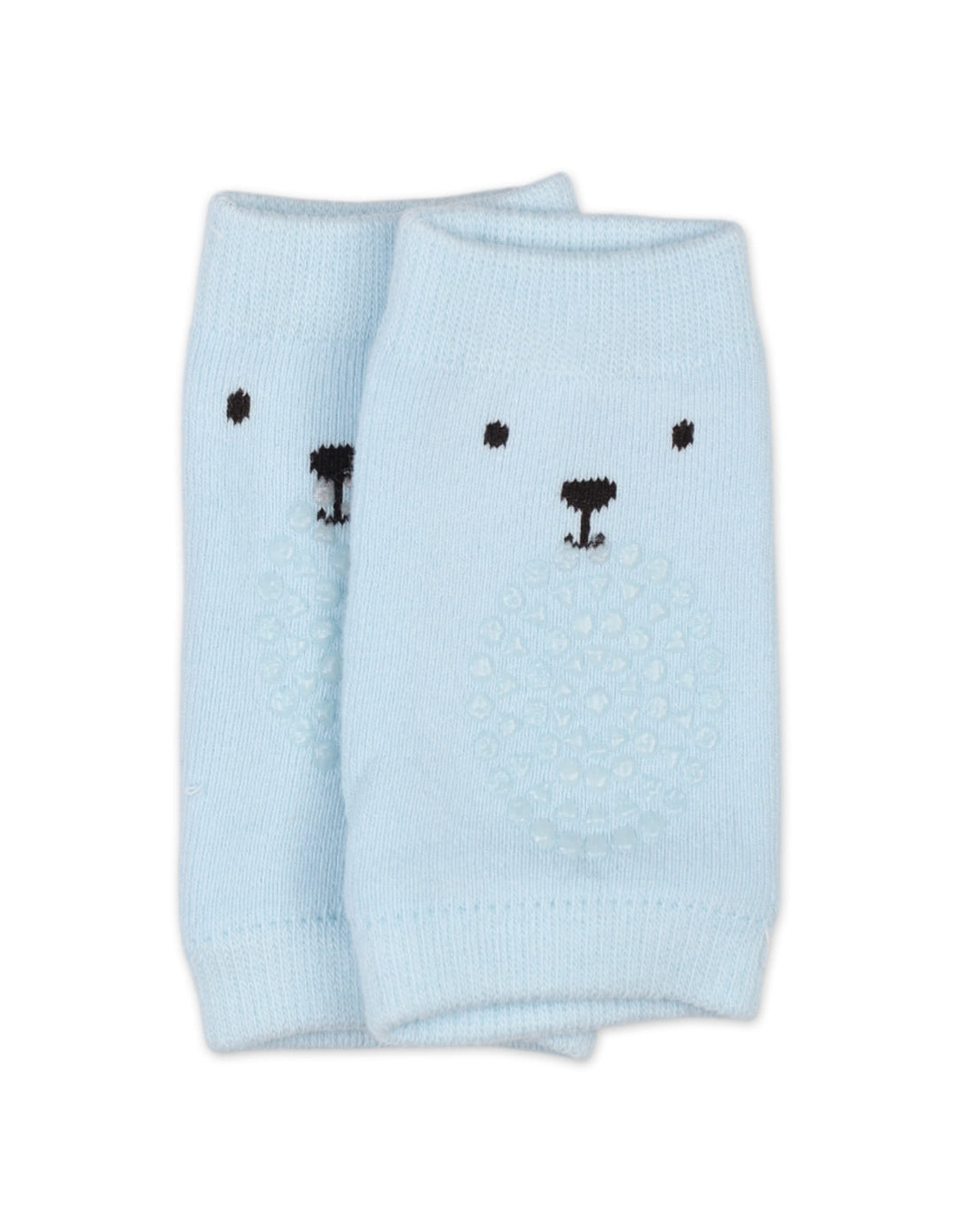 Newborn Boy Knee Pads and Socks  Light Blue at Zubaidas Online Pakistan