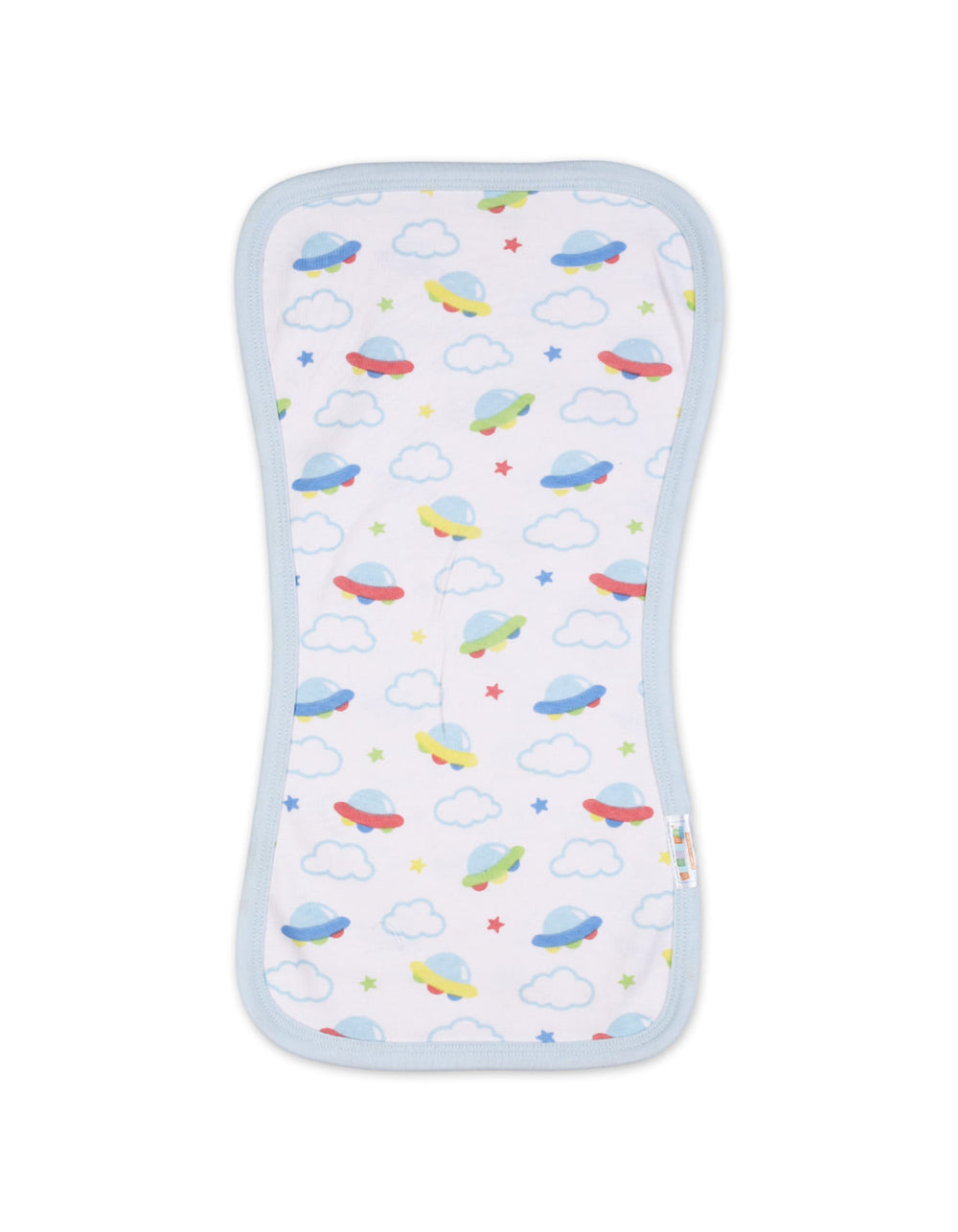 Newborn Boy Pack of 3 Burp Cloths Bambies Cloud Theme at Zubaidas Official Pakistan