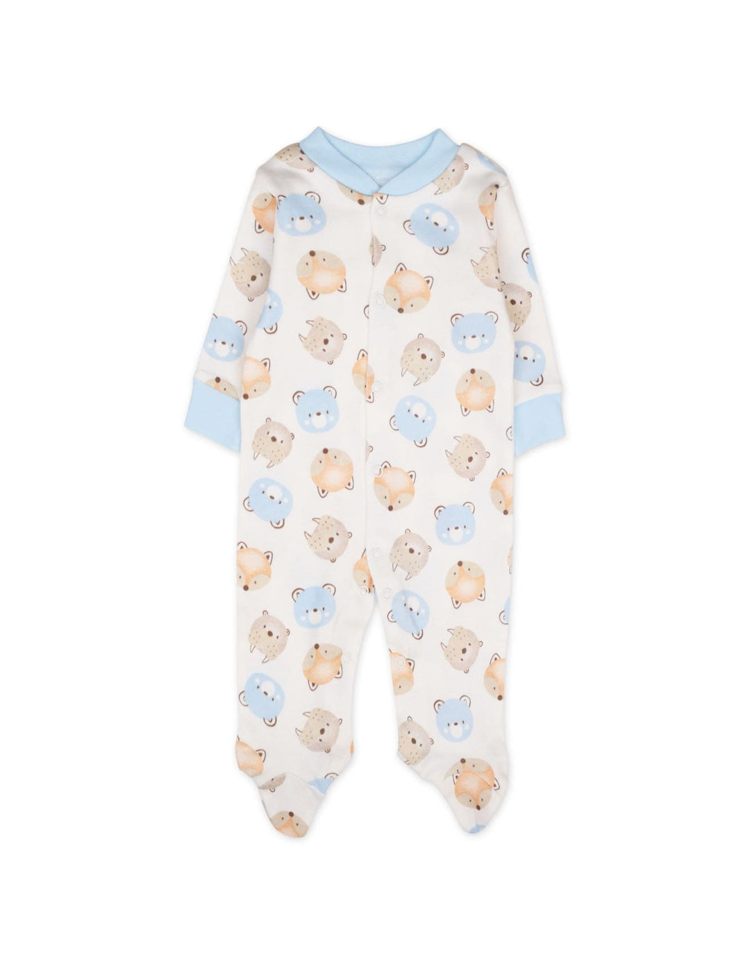 Newborn Boy Sleepsuit Pack of 3 Hello Friends at Zubaidas Best Online Baby and Kids Store in Pakistan
