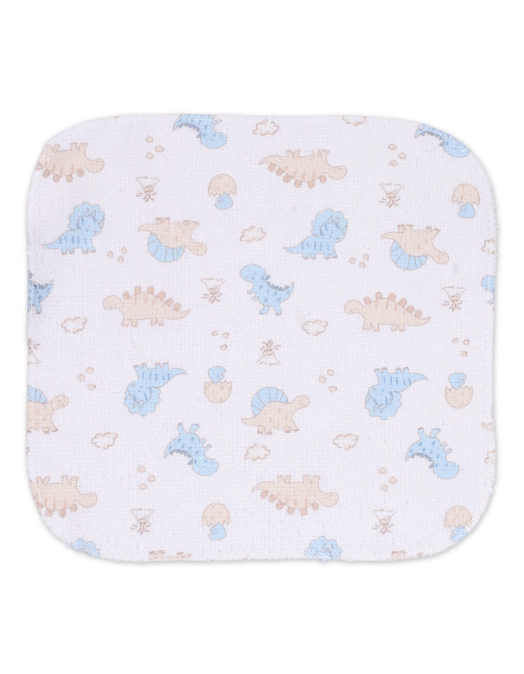 Newborn Boy Wash Cloths Pack of 12 Dino Multicolor at Zubaidas Online Baby Shop in Pakistan