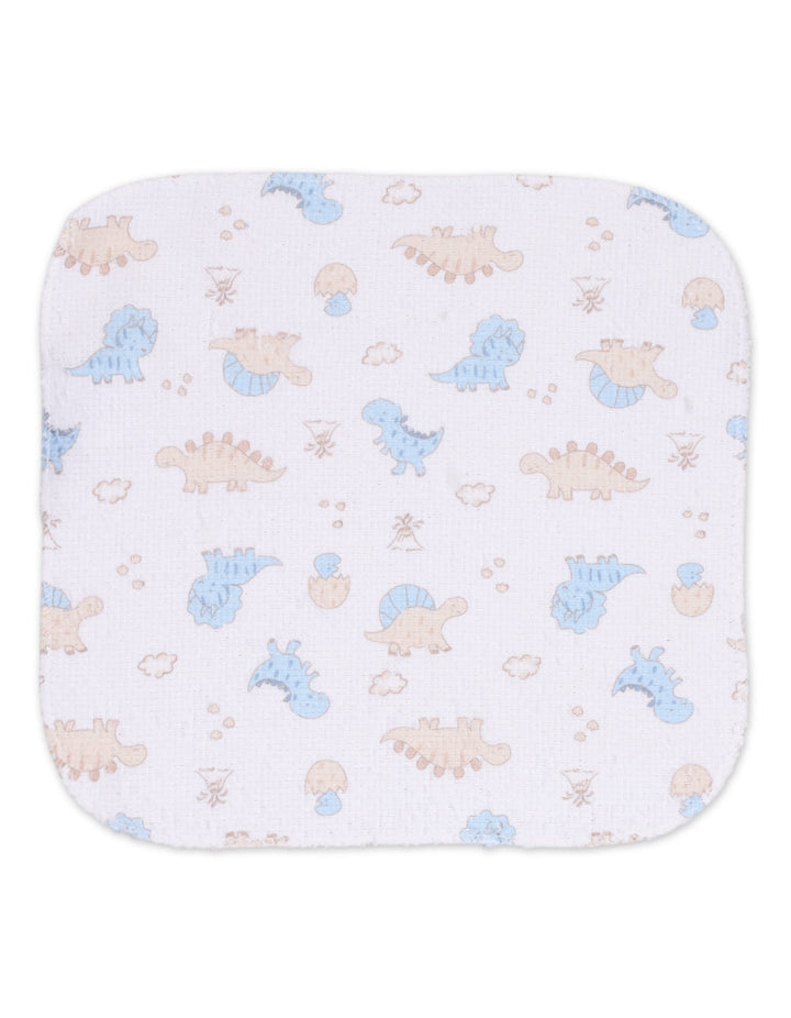 Newborn Boy Wash Cloths Pack of 12 Dino Multicolor at Zubaidas Online Baby Shop in Pakistan