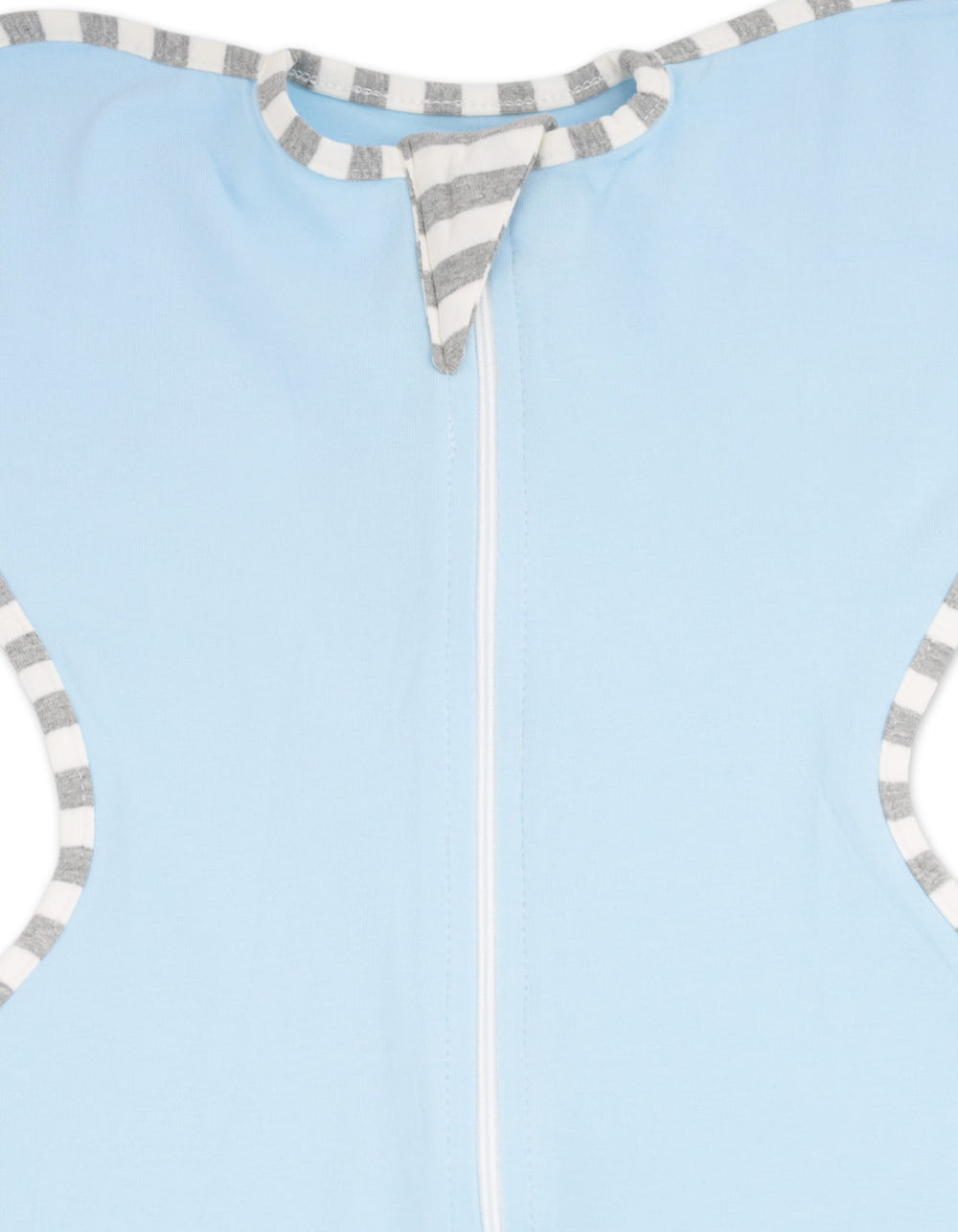 Newborn Boy Zipper Swaddle Wrap Light Blue at Zubaidas Official Pakistan