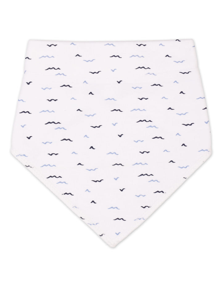 Newborn Boys Bibs Pack of 3 Bambies Ocean at Zubaidas Official Pakistan