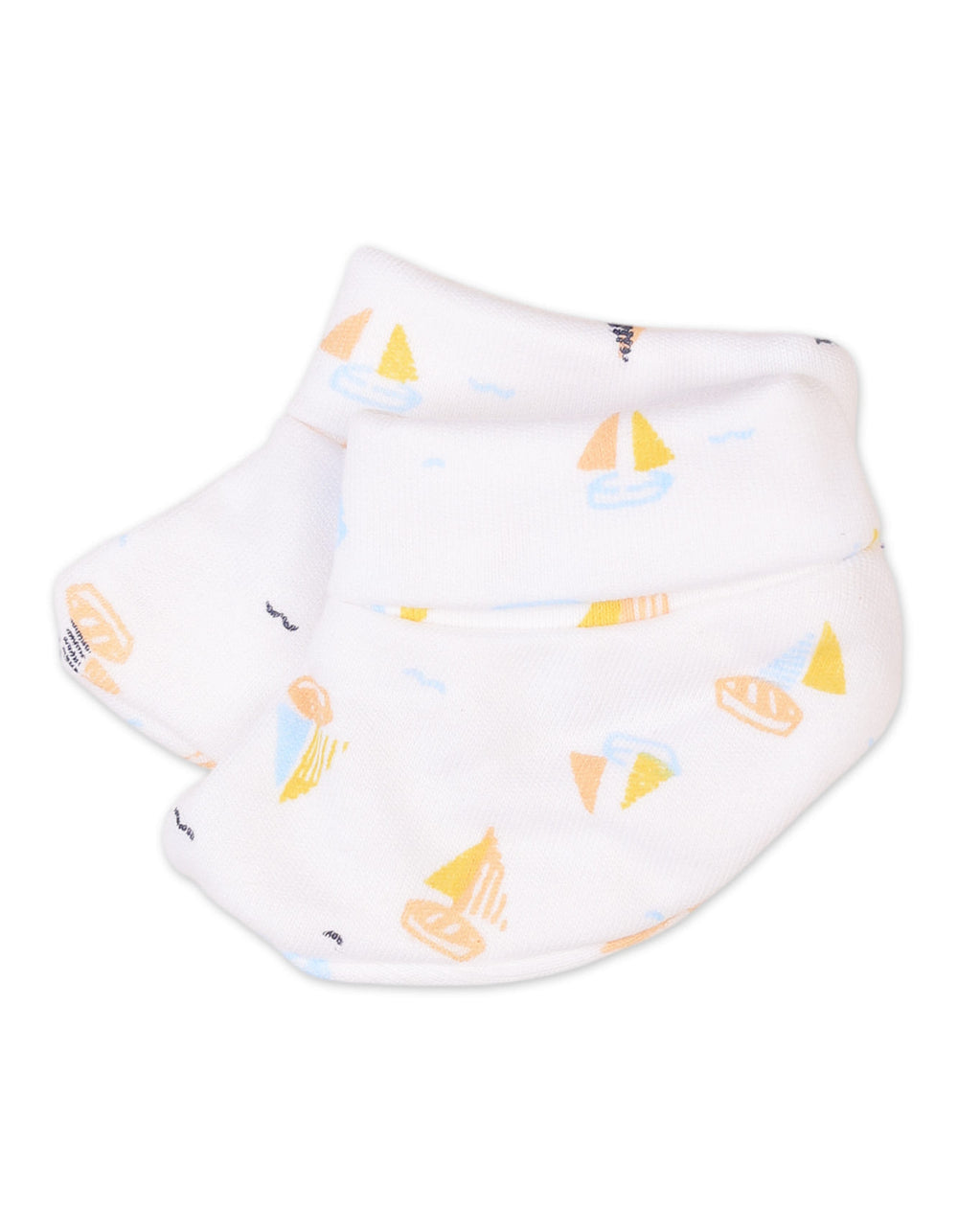 Newborn Boys Booties Pack of 2 Bambies Ocean at Zubaidas Official Pakistan