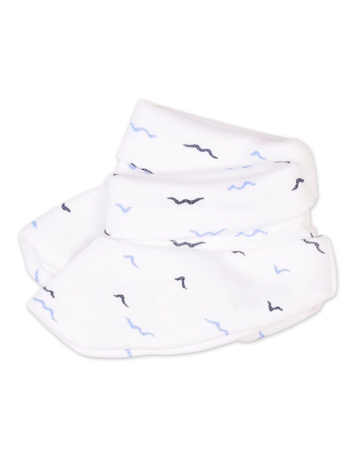 Newborn Boys Booties Pack of 2 Bambies Ocean at Zubaidas Online Pakistan
