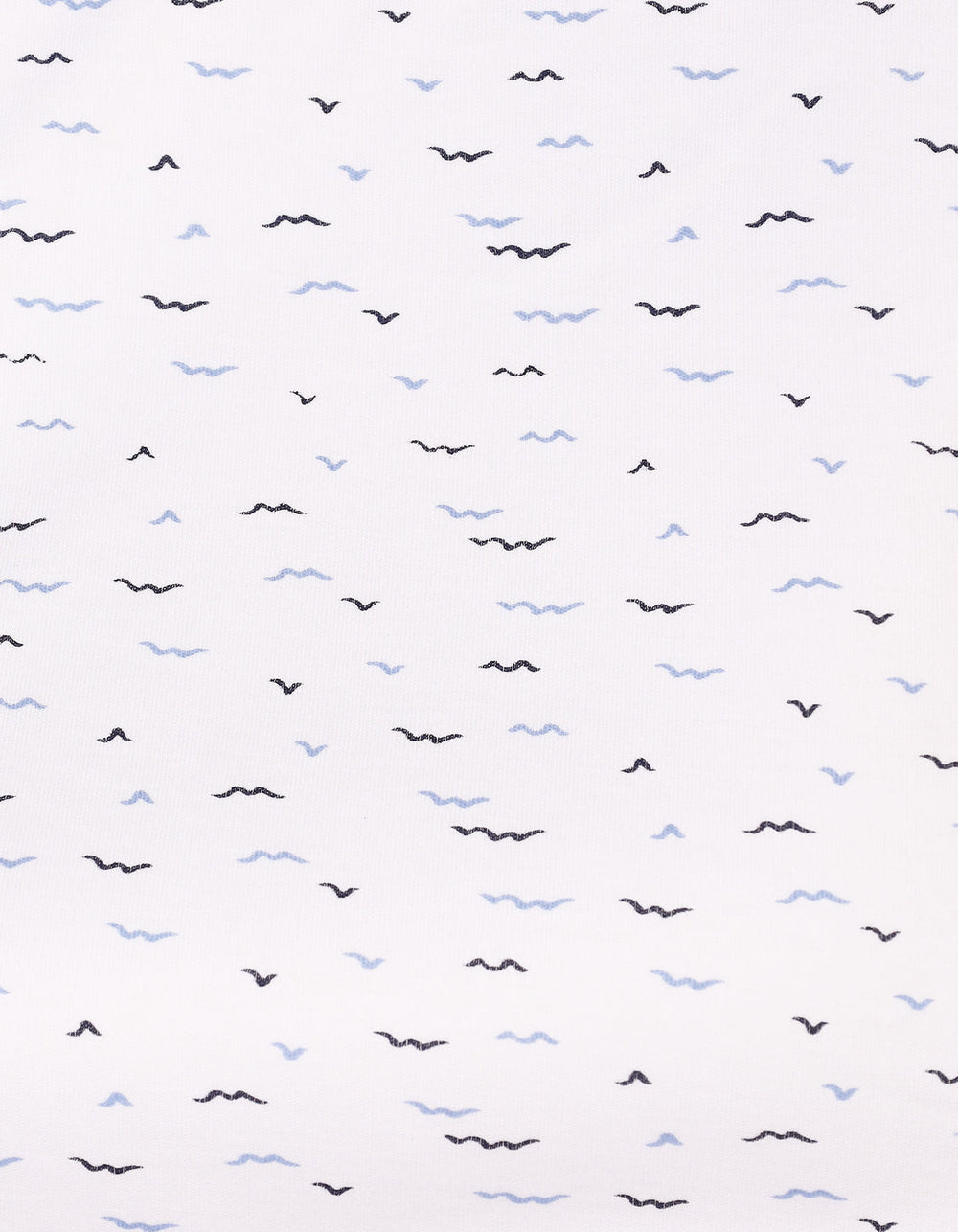 Newborn Boys Changing Sheet Bambies Ocean Birds Printed White at Zubaidas Official Pakistan