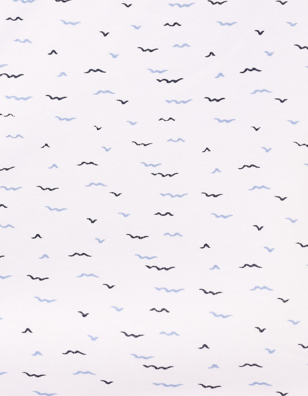 Newborn Boys Changing Sheet Bambies Ocean Birds Printed White at Zubaidas Official Pakistan