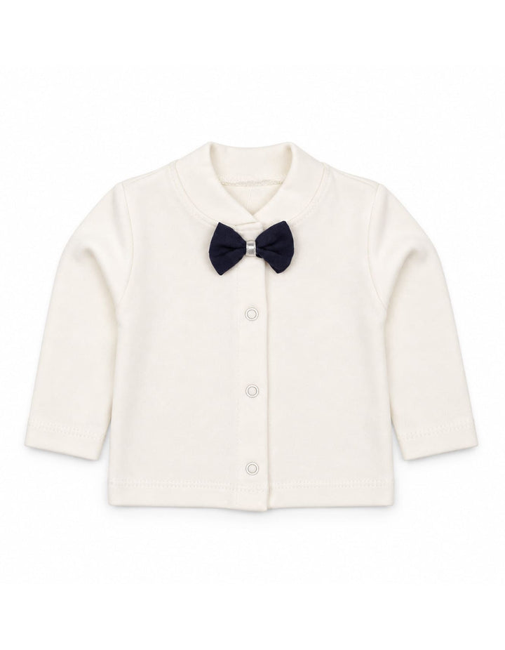 Newborn Boys Formal Outfit 6 Pcs Gift Set White and Navy Blue at Zubaidas Online Pakistan