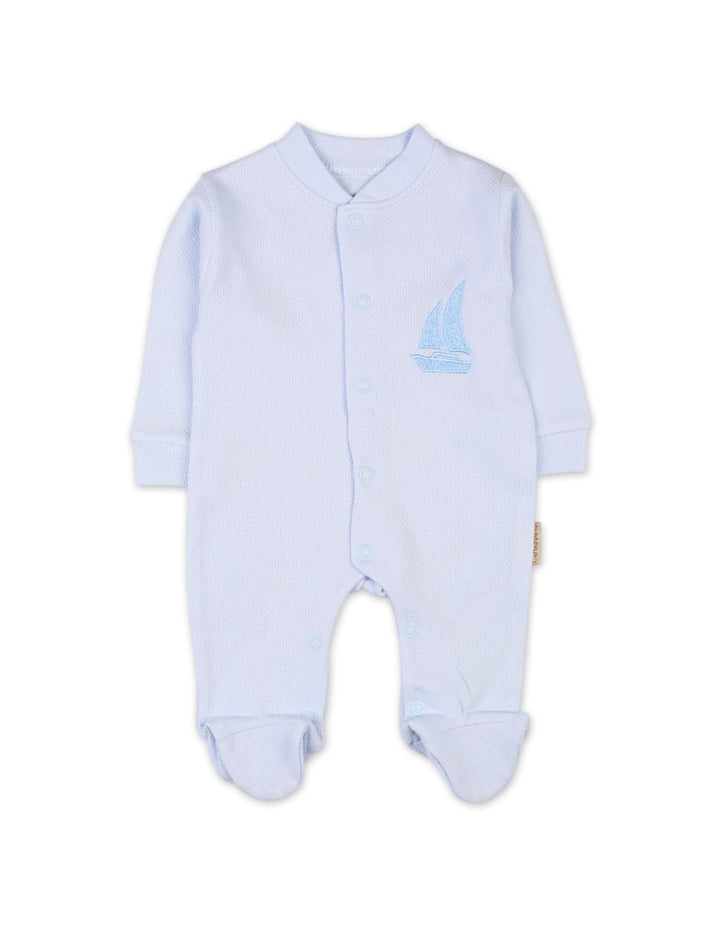 Newborn Baby Boys Rompers with Cap Bambies Blue at Zubaidas Pakistan
