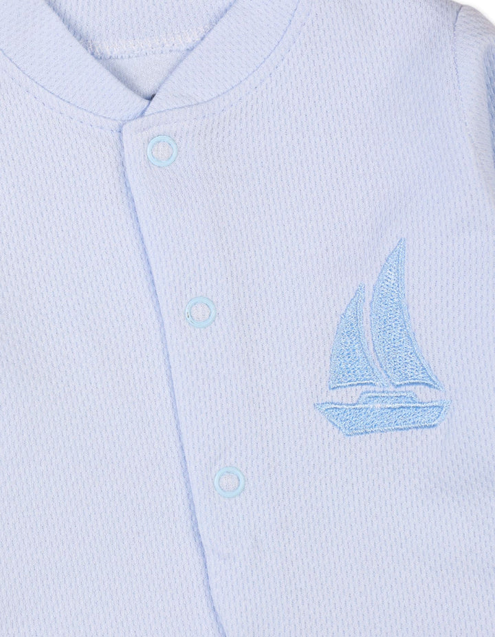 Newborn Baby Boys Rompers with Cap Bambies Blue at Zubaidas Official Pakistan