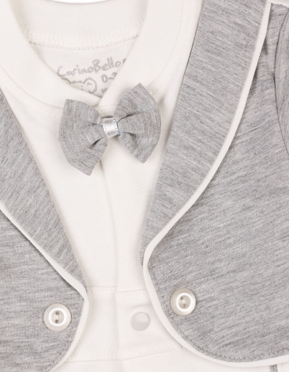 Newborn Boys Romper with Cap Grey Premium Turkish Collection at Zubaidas Pakistan