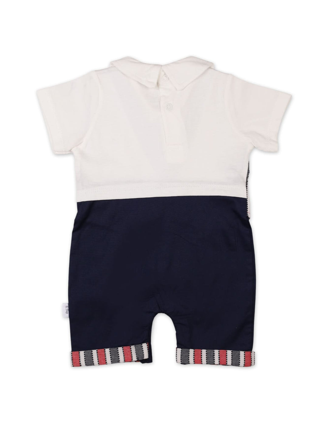 Newborn Boys Summer Romper Striped Premium Turkish Collection at Zubaidas Online Pakistan