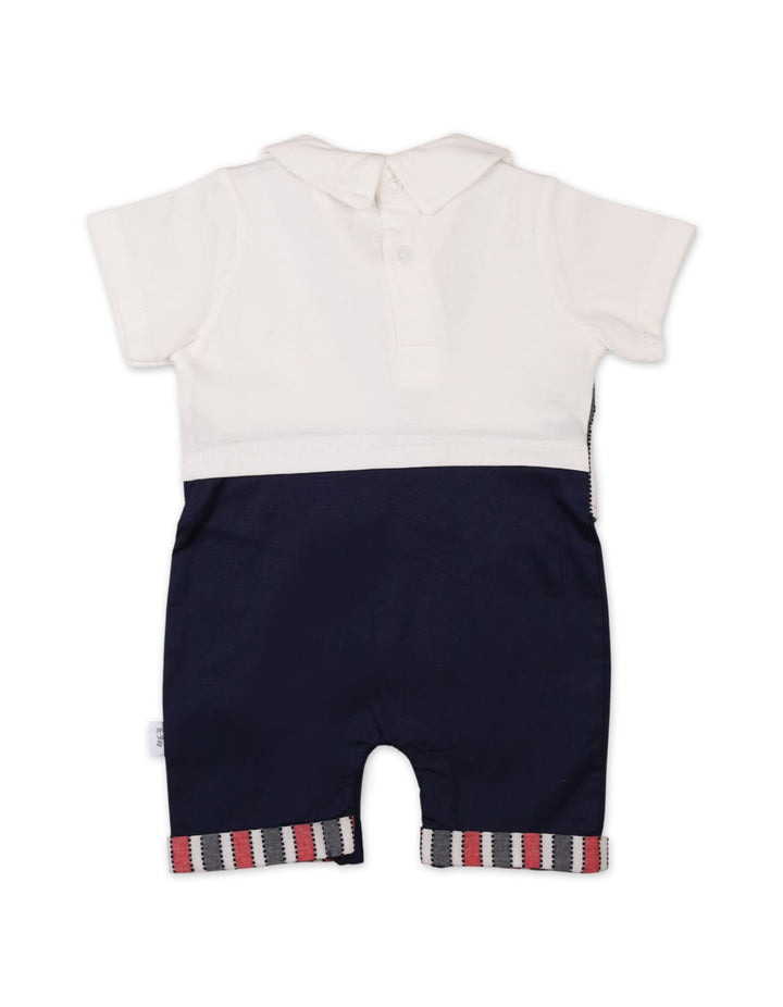 Newborn Boys Summer Romper Striped Premium Turkish Collection at Zubaidas Online Pakistan