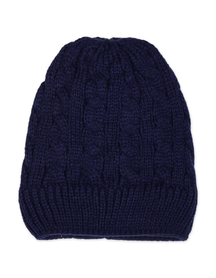 Newborn Boys Woolen Caps Pack of 3 Cable Knit Pattern at Zubaidas Online Pakistan
