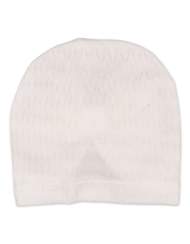 Newborn Cap Bow White at Zubaidas Official Pakistan
