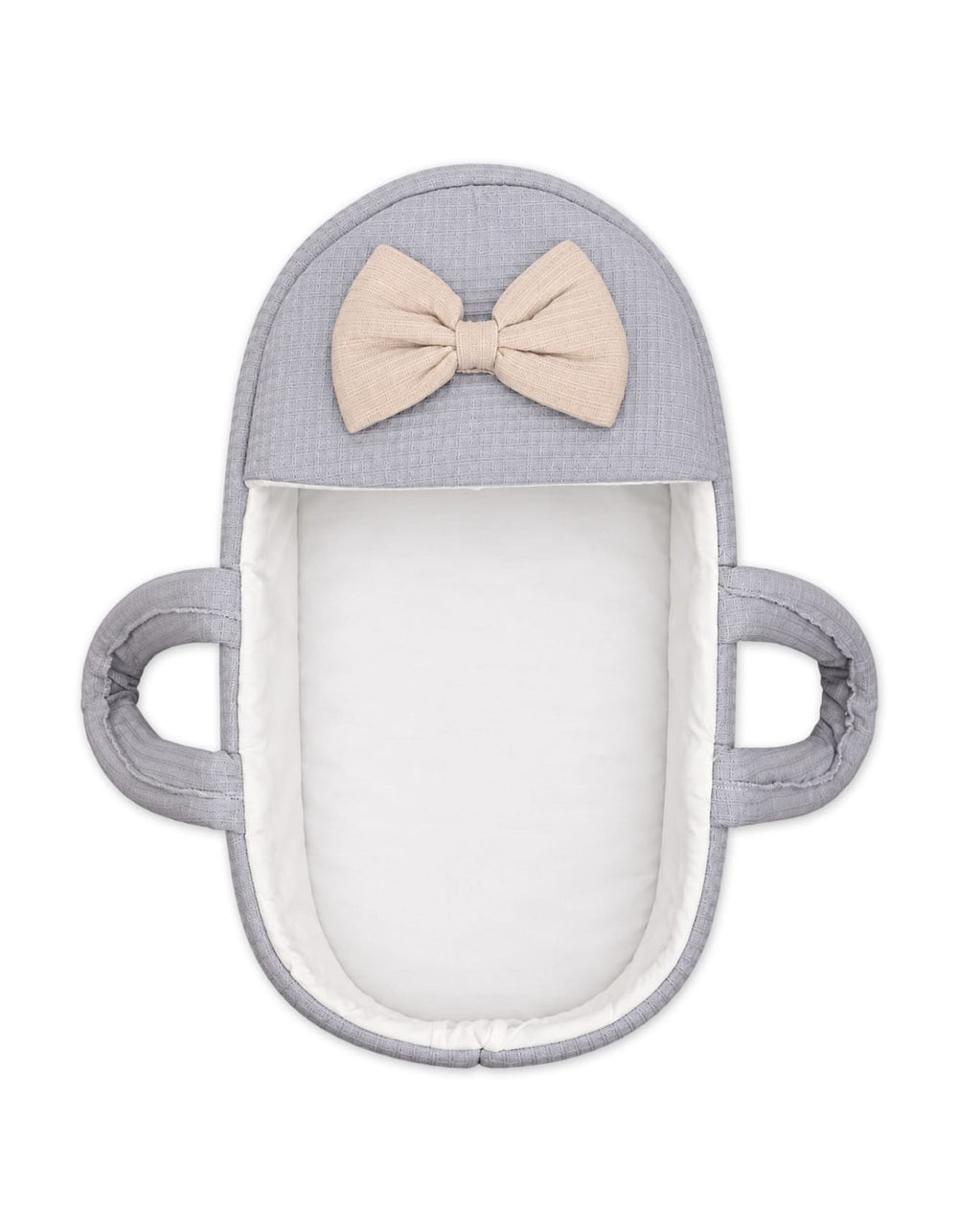 Newborn Carry Crib Elegant Bow Grey at Zubaidas Official Pakistan