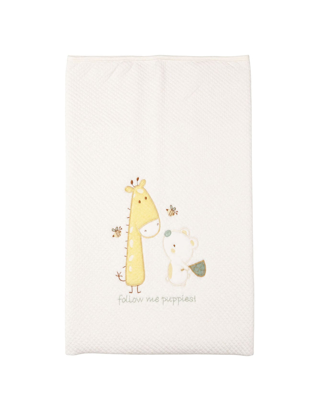 Newborn Carry Nest 3 Pcs Gift Set Giraffe Green and White at Zubaidas Online Pakistan
