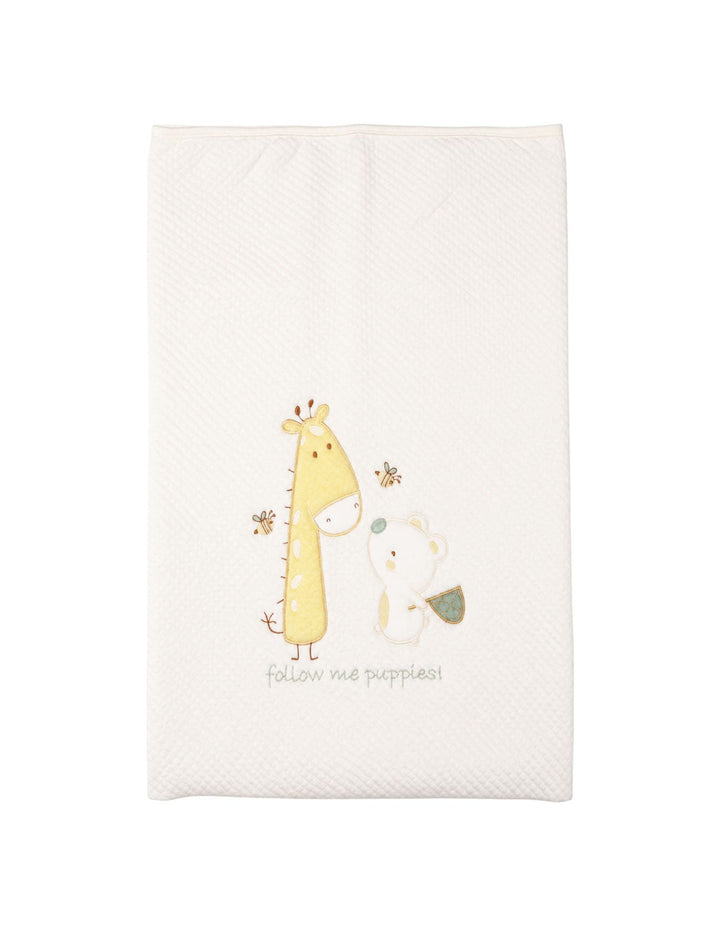 Newborn Carry Nest 3 Pcs Gift Set Giraffe Green and White at Zubaidas Online Pakistan