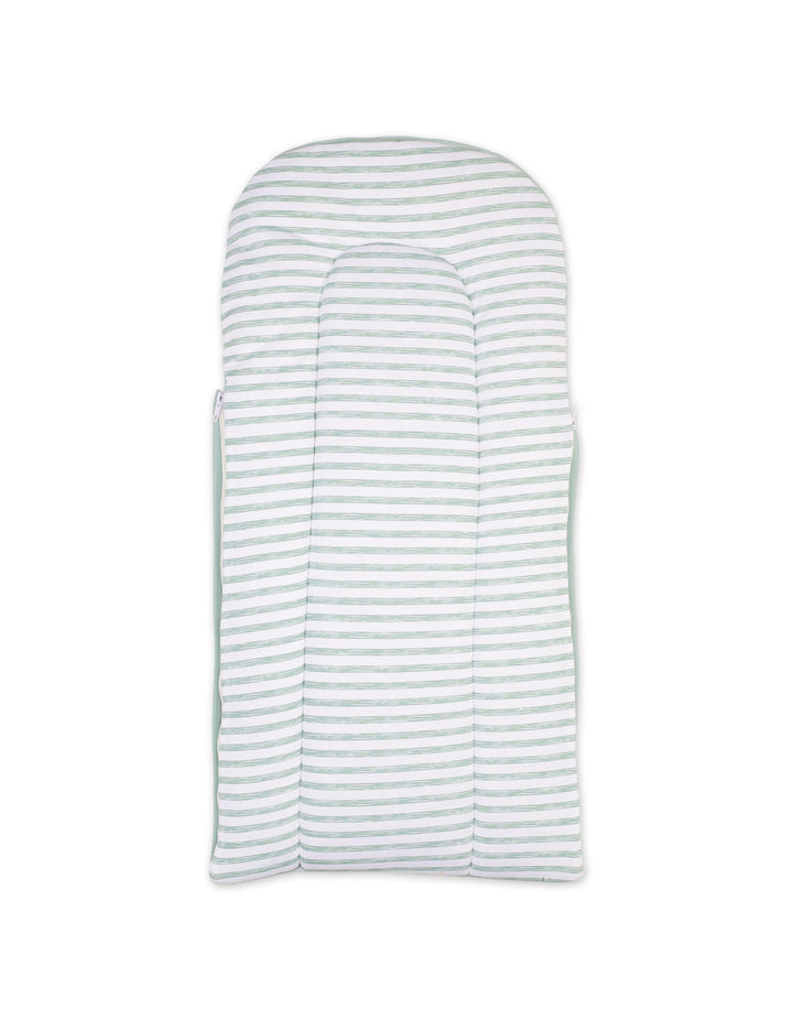 Newborn Carry Nest Bambies Marine Green Stripes at Zubaidas Online Pakistan