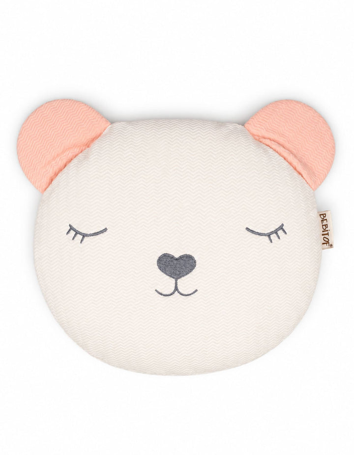 Newborn Carry Nest with Pillow Panda Peach at Zubaidas Best Online Baby and Kids Shop in Pakistan