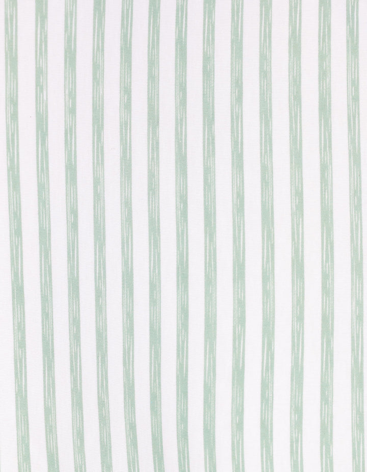 Newborn Changing Sheet Bambies Marine Green Stripes at Zubaidas Official Pakistan
