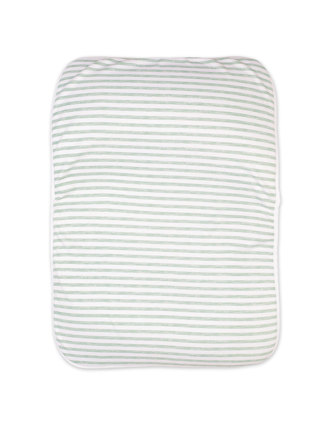 Newborn Changing Sheet Bambies Marine Green Stripes at Zubaidas