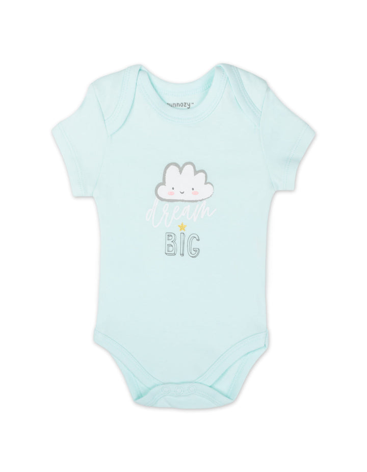Newborn Clothing Gift Set 5 Pcs Dream Big Mint Green and White at Zubaidas Online Pakistan