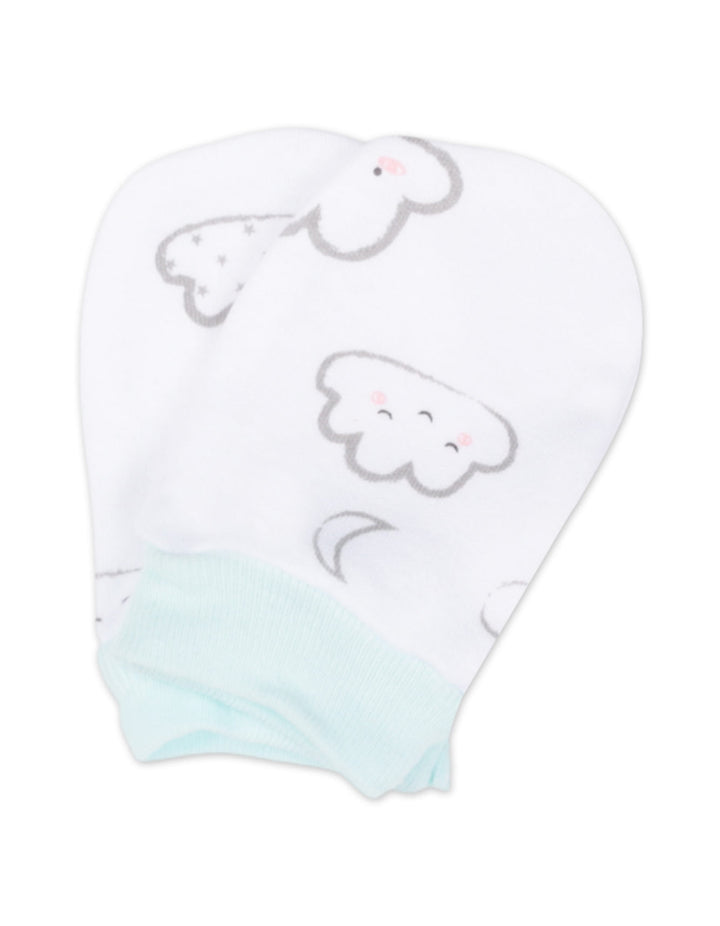 Newborn Clothing Gift Set 5 Pcs Dream Big Mint Green and White at Zubaidas Most Trusted Baby and Kids Store in Pakistan
