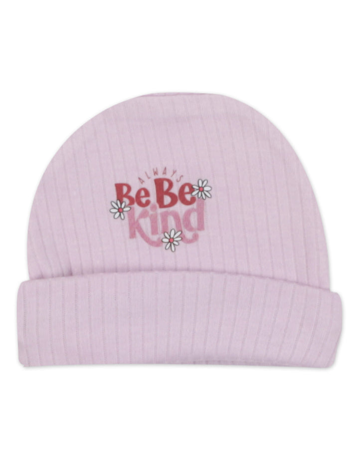 Newborn Clothing Gift Set 6 Pcs Always Be Kind Lilac at Zubaidas Number 1 Baby Store in Pakistan