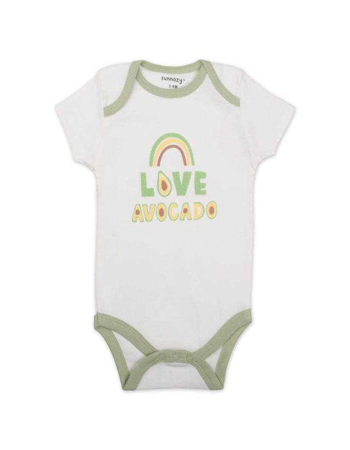 Newborn Clothing Gift Set 8 Pcs Avocado Green and White at Zubaidas Online Pakistan