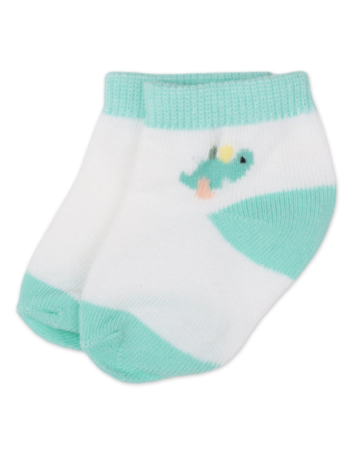 Newborn Clothing Gift Set 8 Pcs Dino Fun Club Green and White at Zubaidas Pakistan