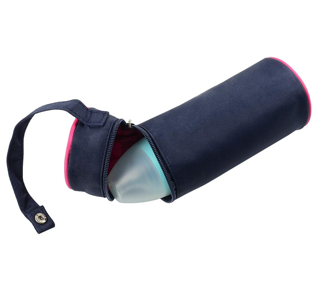 Bambies Amber Tote Diaper Bags 5 Pieces Set - Pink & Navy at Zubaidas Official™ Pakistan