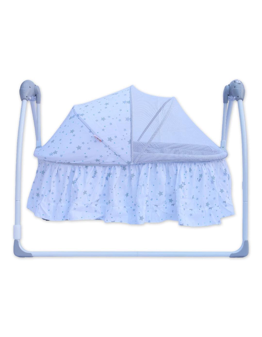 Newborn Electric Foldable Bassinet Swings Bambies Grey BM-SW-010 at Zubaidas Official Online Store Pakistan