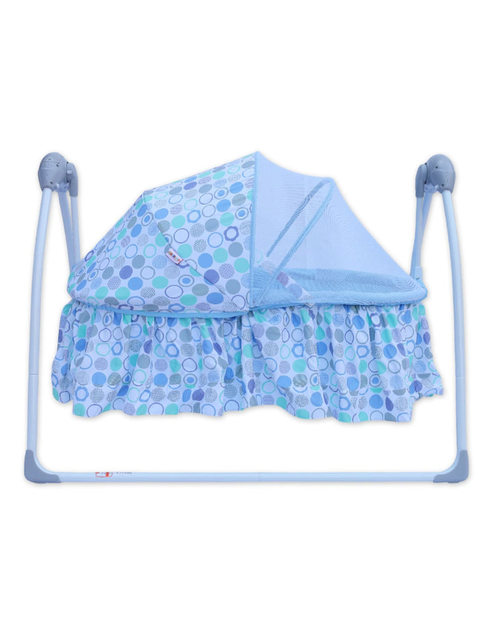 Newborn Electric Foldable Bassinet Swings Bambies Blue BM-SW-011 at Zubaidas Official Online Store Pakistan